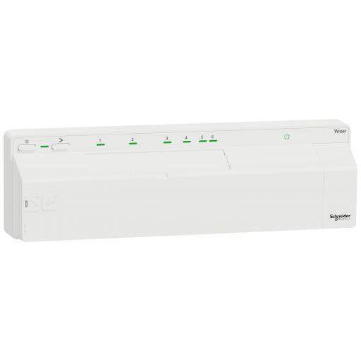 Schneider Electric Wiser CCTFR6610 Rozvodná lišta podlahového topení CCTFR6610