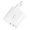 LogiLink PA0282 USB nabíječka, USB Power Delivery (USB-PD) , 2x USB-C®, 20 W, Dodávka energie, bílá