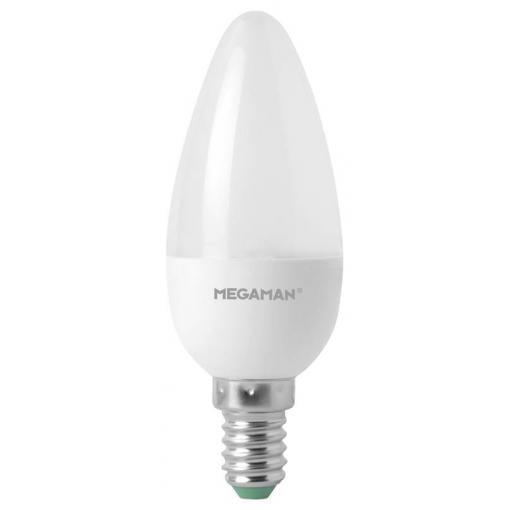 Megaman MM21072 LED Energetická třída (EEK2021) F (A - G) E14 svíčkový tvar 4.9 W = 40 W teplá bílá (Ø x d) 35 mm x 100 mm 1 ks