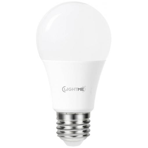 LightMe LM85165 LED Energetická třída (EEK2021) F (A - G) E27 klasická žárovka 4.8 W = 40 W teplá bílá (Ø x v) 60 mm x 115 mm se snímačem denního světla 1 ks