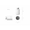 Aqara termostatická hlavice na radiátor SRTS-A01 bílá Apple HomeKit, Alexa (je zapotřebí samostatná základní stanice), Google Home (je zapotřebí samostatná