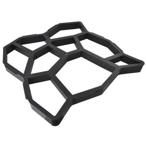 Forma na betonové chodníky 50 × 50 cm, polypropylen, černá