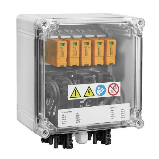 Weidmüller 2866360000 PVN DC 2IN/1OUTX2 2MPPT SPD1R EVO 1.1KV Box pro připojení generátoru 1 ks
