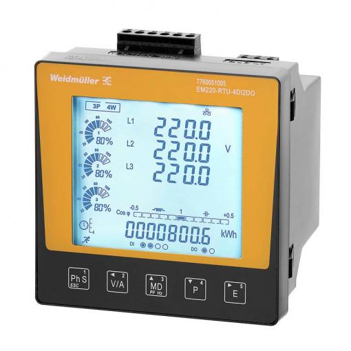 Weidmüller EM220-RTU-4DI2DO 7760051005 Jednofázový elektroměr 1 ks