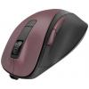 Hama optická ergonomická myš, přenos bezdrátový, 6 tlačítko, 1600 dpi, bordó