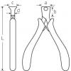 Stahlwille 6709 67096000 pro elektrotechniky čelní štípací kleště 120 mm