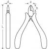 Stahlwille 6708 67086000 pro elektrotechniky boční štípací kleště 115 mm