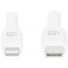 Manhattan USB kabel USB-C ® zástrčka, Apple Lightning konektor 1.00 m bílá 394512