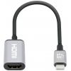 Manhattan USB 2.0 adaptér [1x USB-C® zástrčka - 1x HDMI zásuvka] Manhattan USB-C to HDMI Cable, 4K@60Hz, 5 Gbps (USB 3.2 Gen1 aka USB 3.0) 15 cm