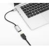 Manhattan USB 2.0 adaptér [1x USB-C® zástrčka - 1x HDMI zásuvka] Manhattan USB-C to HDMI Cable, 4K@60Hz, 5 Gbps (USB 3.2 Gen1 aka USB 3.0) 15 cm