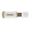 Intenso Green Line USB flash disk 128 GB béžová, hnědá 3540491 USB 3.2 (Gen 1x1)