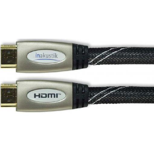 Kabel HDMI(A)-HDMI(A) plochý, 1m Techwise