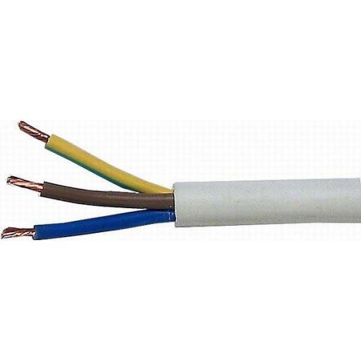 Kabel 3x1,5mm2 kulatý 230V H05VV-F (CYSY), 8,15m DOPRODEJ
