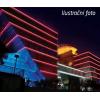 LED neon flexi hadice 230V 92LED/m 7W/m červená 1m