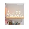 LED neon flexi hadice 230V 92LED/m 7W/m červená 1m
