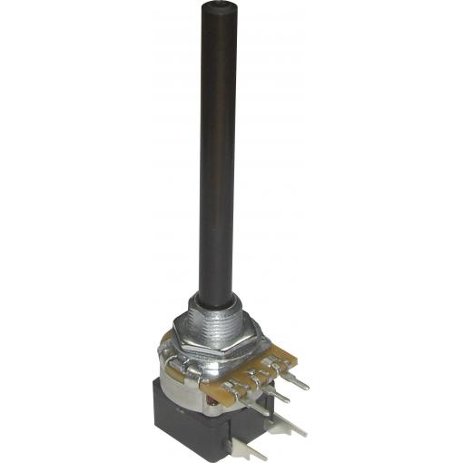 Potentiometer Service PC20BU/HS4 CEPS F1 L:65 A1M, 9811HS4 otočný potenciometr, se spínačem, Mono, 1 MΩ, 1 ks