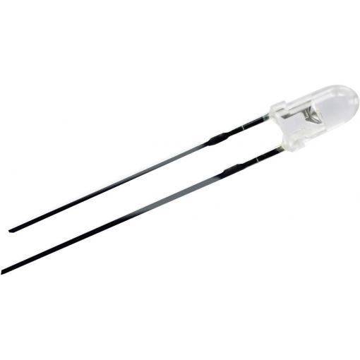 Nichia NSPR310S LED s vývody červená kulatý 3 mm 4500 mcd 30 ° 20 mA 2.1 V