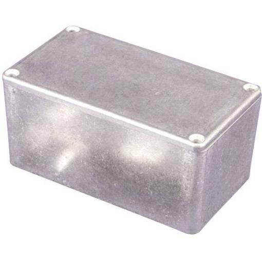 Hammond Electronics univerzální pouzdro (d x š x v) 120 x 100 x 35 mm hliník černá 1 ks