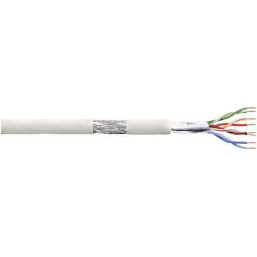 LogiLink CPV0030 ethernetový síťový kabel CAT 5e SF/UTP 4 x 2 x 0.205 mm² šedá 50 m