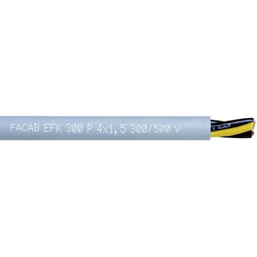 Faber Kabel 031585 kabel pro energetické řetězy EFK 300 P 3 G 2.50 mm² šedá metrové zboží
