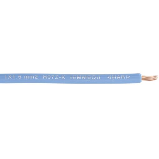 Faber Kabel 040294 lanko/ licna H05Z-K, 1 x 0.75 mm², světle modrá, 100 m