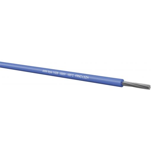 Kabeltronik 98200709 lanko/ licna, 1 x 0.56 mm², černá, metrové zboží