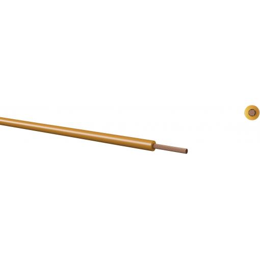 Kabeltronik 160115004-1 lanko/ licna LiFY, 1 x 1.50 mm², žlutá, metrové zboží