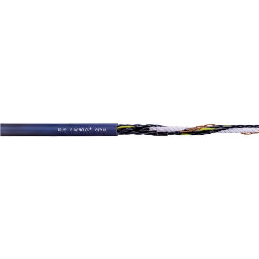 igus CF9.03.04.INI kabel pro energetické řetězy Chainflex CF 4 x 0.34 mm² modrá metrové zboží