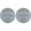 Varta knoflíkový článek CR 2450 3 V 2 ks 570 mAh lithiová LITHIUM Coin CR2450 Bli 2