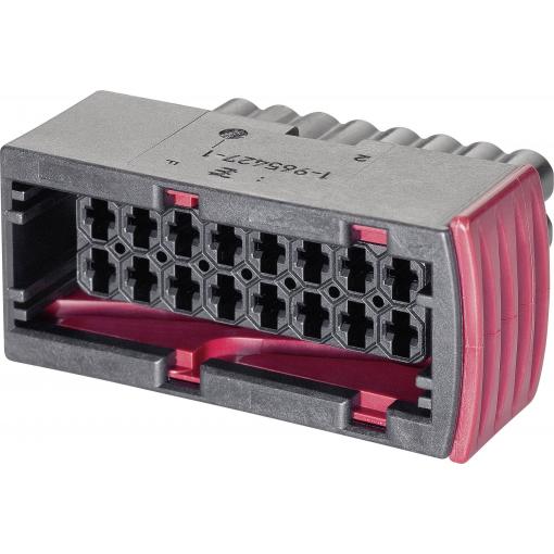 TE Connectivity zásuvkový konektor na kabel J-P-T Počet pólů 16 Rastr (rozteč): 5 mm 1-967242-1 1 ks