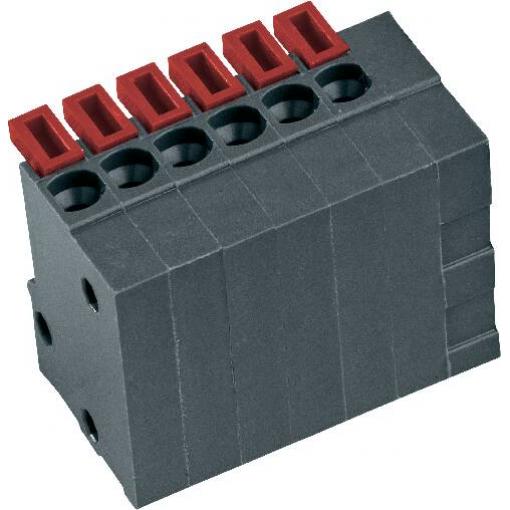 PTR Hartmann 54791020421F pružinová svorkovnice 0.75 mm² Pólů 2 čedičově šedá 1 ks