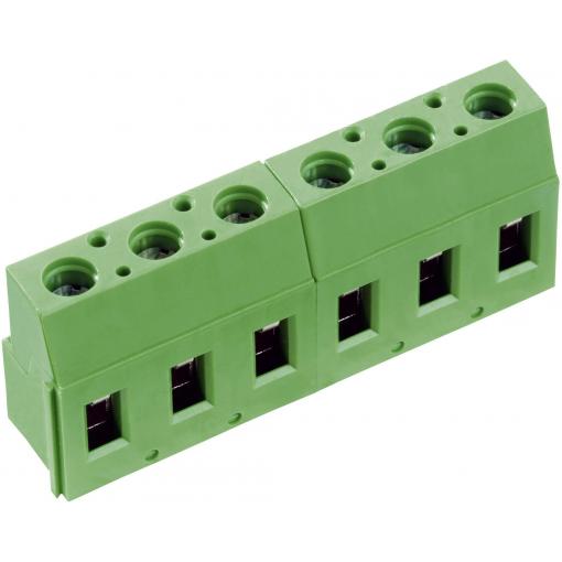 PTR Hartmann 50710040201E šroubová svorkovnice 2.50 mm² Pólů 4 zelená 1 ks