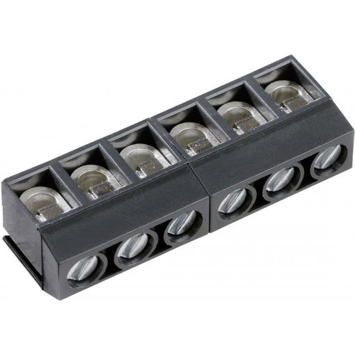 PTR Hartmann 50500030171G šroubová svorkovnice 1.50 mm² Pólů 3 šedá 1 ks