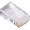 BEL Stewart Connectors 1400-1000-06, RJ45 konektor, zástrčka, rovná, počet pólů: 10P10C, čiré sklo, 1 ks