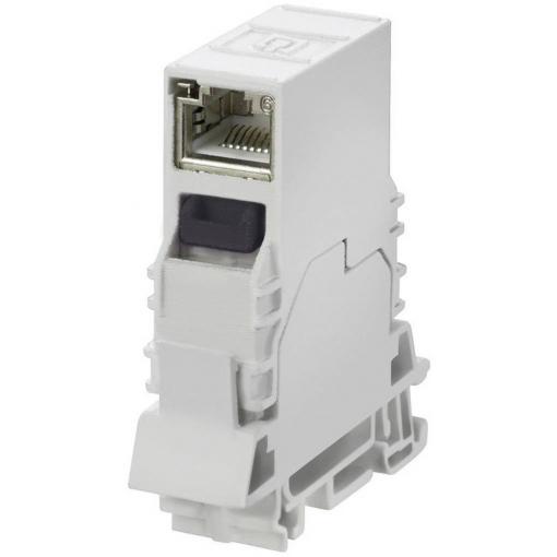 Weidmüller IE-TO-RJ45-C vestavný zástrčkový konektor pro senzory - aktory, 8946920000-1, piny: 8P8C, 1 ks