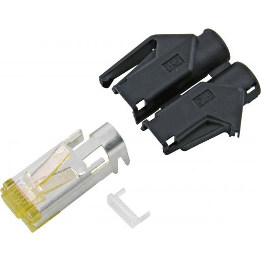 Hirose Electronic RJ45C6A-BL TM31 Konektor RJ45 CAT6 A Hirose TM31 RJ45C6A-BL zástrčka, rovná počet pólů: 8P8C modrá 1 ks