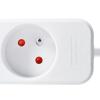 Solight prodlužovací přívod, 3 zásuvky, bílý, 10m - PP06