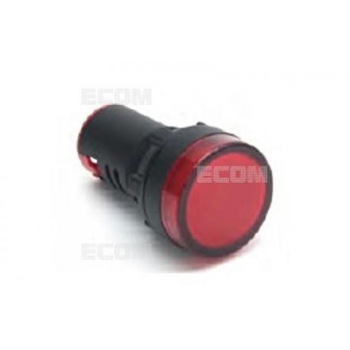 Signálka LED DT22A-FBZ/RDAC/DC24VL, červená, 24 V DC, otvor 22 mm