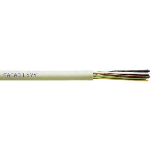 Faber Kabel LiYY řídicí kabel 7 x 0.50 mm² šedá 030246 metrové zboží