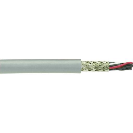 Řídicí kabel AlphaWire PRO-TEKT (B952043), PVC, 4,65 mm, 300 V, stíněný, šedá, 1 m