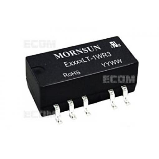 DC/DC měnič E0512LT-1WR3, ±12 V / 42 mA, DIP-12 SMD