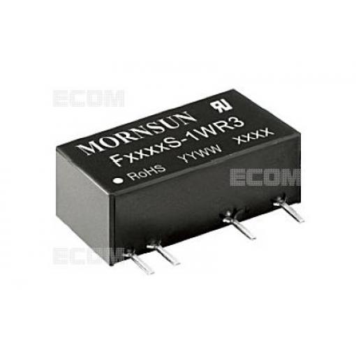 DC/DC měnič F1205S-1WR3, 12 V → 5 V / 200 mA, izolovaný, SIP7
