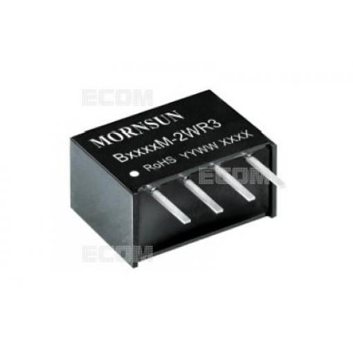 DC/DC měnič B1212M-2WR3, 12 V / 167 mA, izolovaný, SIP4