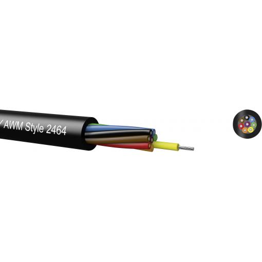 Kabeltronik LiYY řídicí kabel 2 x 0.22 mm² černá 95022409 metrové zboží