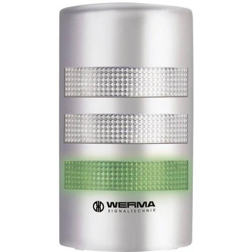 Werma Signaltechnik kombinované signalizační zařízení LED Werma trvalé světlo, blikající světlo 24 V/DC 85 dB