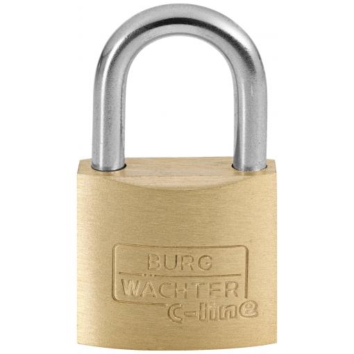 Burg Wächter 3041 visací zámek 25.00 mm zámky s různými klíči mosaz na klíč