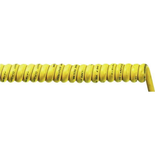 LAPP 71220164 spirálový kabel ÖLFLEX® SPIRAL 540 P 700 mm / 2000 mm 5 G 2.50 mm² žlutá 1 ks