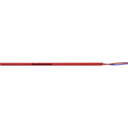 LAPP 1708002-1 kabel pro požární hlásiče J-Y(ST)Y 2 x 2 x 0.8 mm² červená metrové zboží