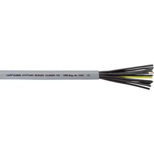 LAPP ÖLFLEX® CLASSIC 110 řídicí kabel 7 x 0.50 mm² šedá 1119757-1 metrové zboží