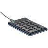R-GO Tools Numpad Break Bluetooth®, bezdrátový číselná klávesnice ergonomická, Tiché klávesy černá